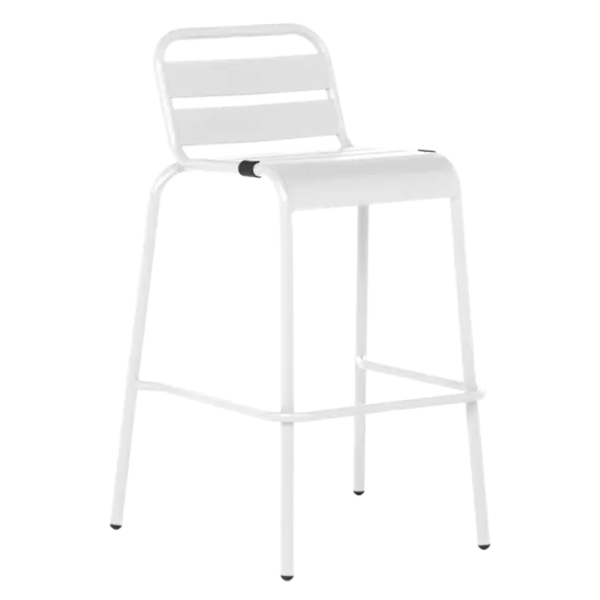 Комплект АЛЕГРА- висок стол, бял