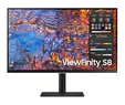 Монитор Samsung 27B800, 27" IPS LED, 60 Hz, 5 ms GTG, 3840x2160, 300 cd/m2, Flicker Free, PBP, PIP, USB-C 90W, 3xUSB 3.0, Display Port 1.4, 2xHDMI 2.2, Black + Logitech MK250 - Graphite - USINTL