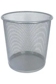 Метално кошче 11.5 литра мрежа сива