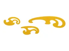 Кривки френски пластмасови