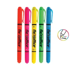 Текст маркер FO Pen комплект 5 цвята - с пиктограма 1-3 мм