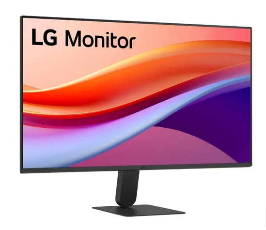 Монитор LG 27U41YA-B, 27" IPS, 1ms (MBR), 5ms (GtG), 120Hz, 1500:1, Dynamic Action Sync, 220 cdm2, Full HD 1920x1080, HDR10, sRGB 99%,  Flicker Safe, Reader Mode, VGA, HDMI, Headphone Out, Tilt, Black