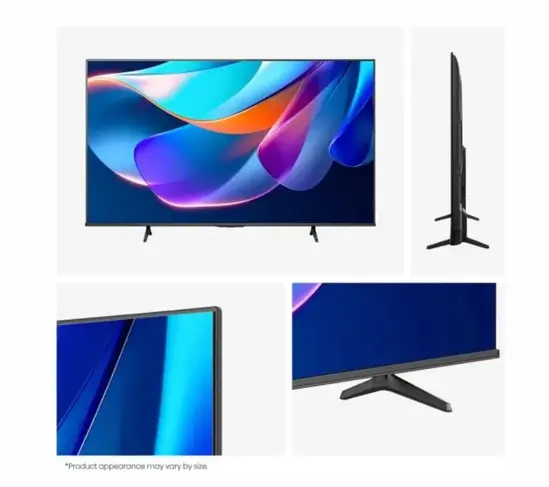 Телевизор Hisense 50" A6S, 4K Ultra HD 3840x2160, DLED, DFA, Precision Colour, HDR 10+, HLG, Dolby Vision,Light sensor, Smart TV, WiFi, BT, AnyView Cast, Gaming Mode, 1xHDMI2 eArc, 3xHDMI, 2xUSB, LAN, CI+, DVB-T2/C/S2, Black