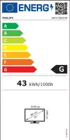 Монитор Philips 34E1C5600HE, 34" Curved 1500R VA WLED, 3440x1440@100Hz, 4ms GtG, 1ms MPRT, 300cd m/2, 3000:1, Mega Infinity DCR, Adaptive Sync, FlickerFree, Low Blue Light, 5Wx2, 5mp FHD Cam, Tilt, Height Adjust, HDMI, DP, USB hub