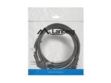 Кабел Lanberg CEE 7/7 -> IEC 320 C13 power cord 3m VDE, black