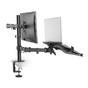 Стойка NewStar Flat Screen & Notebook Desk Mount (clamp/grommet)