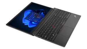 Лаптоп Lenovo ThinkPad E15 G4 Intel Core i7-1255U (up to 4.7GHz, 12MB), 16GB (8+8) DDR4-3200, 512GB SSD, 15.6' FHD (1920x1080) IPS AG, NVIDIA GeForce MX550/2GB, WLAN, BT, 1080p&IR Cam, Backlit KB, FPR, 3 cell, DOS, 3Y