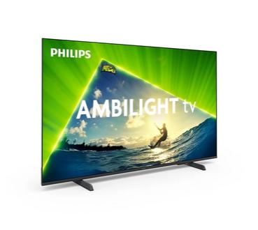 Телевизор Philips 65PUS8209/12, 65' 4K Ultra HD QLED, 3840x2160, DVB-T/T2/T2-HD/C/S/S2, 60Hz, Ambilight 3, Pixel Precise UHD, HDR+, Titan OS, Dolby Atmos, VRR, 3*HDMI, 2*USB, 802.11n, 20W RMS, Black