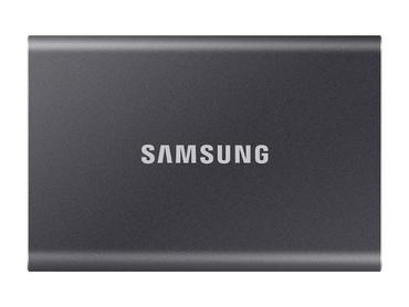 Твърд диск Samsung Portable SSD T7 2TB, Titanium