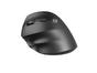 Мишка Natec Vertical Mouse Crake 2  BLUETOOTH 5.2 + 2.4GHZ BLACK 2400dpi, Left handed, black