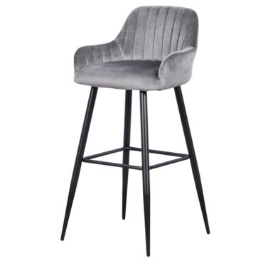 Бар стол ВЕРОНИКА- черни крака