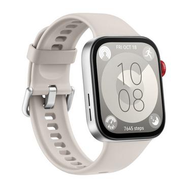 Часовник Huawei Watch Fit 3 Moon white, Solo-B09S, 1.82' AMOLED, 480x408, SPO2, BT5.0, 5ATM, 400mAh