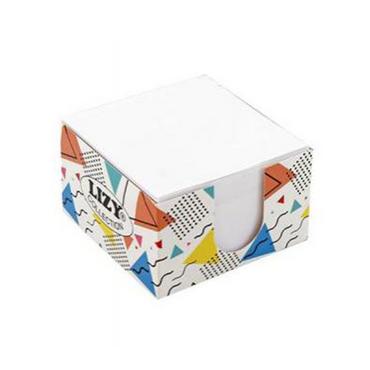 Бяло кубче 90х90 мм 500 л картонена поставка