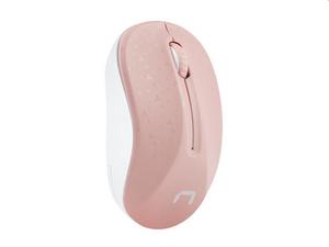 Мишка Natec Mouse Toucan Wireless 1600 DPI Optical Pink-White