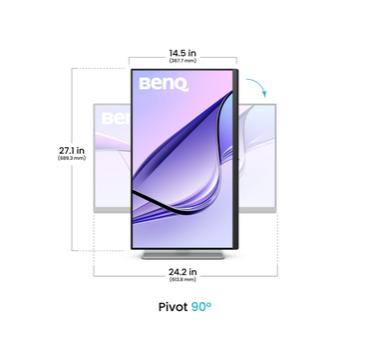 Монитор BenQ MA270U, 27', 4K UHD Monitor for MacBook Pro and MacBook Air