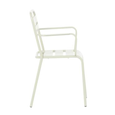 Градински стол ЛУНОРА- снимка отстрани