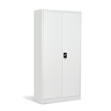 Архивен шкаф BTL L с 5 отделения 185х90х40 см- бял, със затворени врати