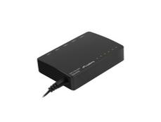 Комутатор Lanberg switch dsp3-1005-60w 5x 1GB poe+ (4 port poe 30w/port max 60w) unmanaged desktop