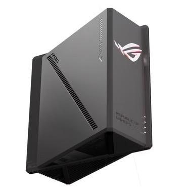 Рутер Asus Gaming Wireless Router ROG Strix GS-BE18000, Tri-Band, 320MHz bandwidth & 4096-QAM, Quad-Core 2.6GHz CPU, 256MB/2GB Flash/RAM, 8 x 2.5G port, AiProtection Pro, open NAT, VPN Fusion, 8 x SSIDs, IPTV, MU-MIMO, Beamforming, RGB, AiMesh