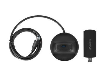 Адаптер Lanberg USB adapter wireless network card nc-3000-wi ax3000 tri-band 2x internal antennas