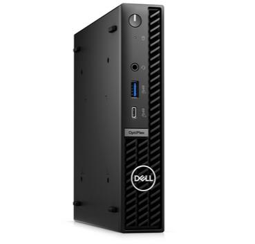 Настолен компютър Dell OptiPlex 7020 MFF, Intel Core i3-12100T (12MB Cache, 4 cores, up to 4.1 GHz), 8GB DDR5, 1X8GB, 5600, 512GB SSD PCIe NVMe M.2, Intel Integrated Graphics, Wi-Fi 6E, Bulgarian Keyboard&Mouse, Ubuntu, 3Y PS