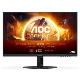 Монитор AOC 27G4XE, 27' IPS WLED, 1920x1080@180Hz, 1ms GtG, 0.5ms MPRT, 300cd m/2, 1000:1, 80M:1 DCR, Adaptive Sync, FlickerFree, Low Blue Mode, 2Wx2, Tilt, 2xHDMI, DP