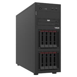 Сървър Lenovo ThinkSystem ST250 V3, Xeon E-2436 (6C 2.9GHz 12MB Cache/65W), 1x32GB, O/B, 2.5' HS (8), 5350-8i, HS 800W Titanium, XCC2 Platinum, No DVD