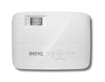 Мултимедиен проектор BenQ MH550, DLP, 1080p (1920x1080), 20 000:1, 3500 ANSI Lumens, VGA, 2xHDMI, S-Video, RCA, Speaker 2W, Audio In/Out, RS232, 3D Ready, 2.3kg, White