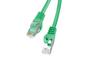 Кабел Lanberg patch cord CAT.6 FTP 1.5m, , green