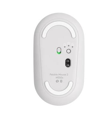 Мишка Logitech Pebble Mouse 2 M350s - TONAL WHITE - BT - N/A - EMEA-808 - DONGLELESS