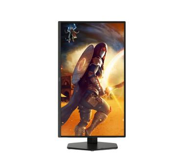 Монитор AOC Q25G4SR, 24.5' IPS WLED, 2560x1440@300Hz, 1ms GtG, 0.3ms MPRT, 400cd m/2, 1000:1, 80M:1, Adaptive Sync, FlickerFree, Low Blue Light, 2Wx2, Tilt, Height Adjust, Pivot, Swivel, 2xHDMI, DP