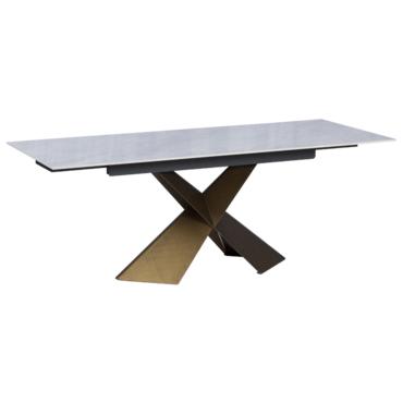 Трапезна маса ЛЕОНА разтегателна- в два цвята