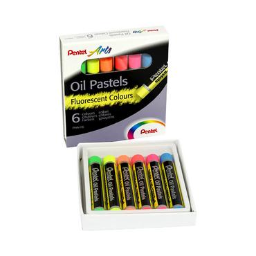 Пастели Pentel 6 цвята