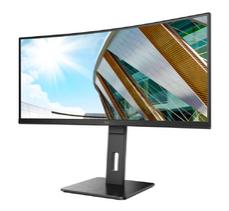 Монитор AOC CU34P2A, 34' Curved 1500R, VA, WLED, 3440x1440@100Hz, 4ms GtG, 1ms MPRT, 300cd m/2, 3000:1, 50M:1 DCR, Adaptive Sync, FlickerFree, Low Blue Light , 3Wx2, Tilt, Height Adjust, Swivel, 2xHDMI, DP, USB hub