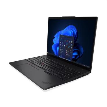 Лаптоп Lenovo ThinkPad L16 G2 Intel Core Ultra 5 225U, 12C (up to 4.8GHz, 12MB), 16GB DDR5-5600, 512GB SSD, 16' WUXGA (1920x1200) IPS AG, Intel Graphics, 5MP&IR Cam, Backlit KB, WLAN, BT, SCR, FPR, 3 cell, Win11Pro, 3Y Onsite