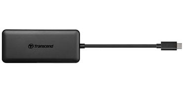 USB хъб Transcend 3-Port Hub,1-Port PD,SD/MicroSD Reader, USB 3.1 Gen 2,Type C