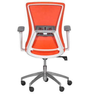 Работен стол ДЕЯН- снимка отзад, полипропиленова рамка, лумбална упора