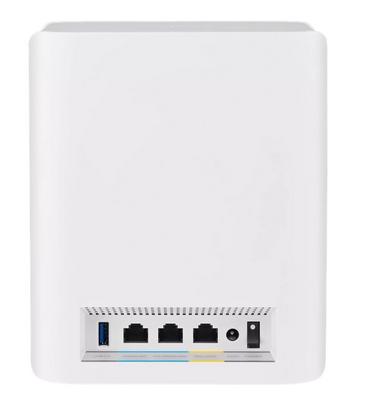 Меш система Asus Mesh WiFi system, ZenWiFi BT10 1PK, BE18000, Tri-Band, up to 280m2, Quad-Core 2.0GHz CPU, 256MB/2GB Flash/RAM, 10G dual-port, Smart Home Master SSIDs, AiProtection Pro, Adaptive QoS, VPN server/client, IPTV, OFDMA, Beamforming, AiMesh,Whi