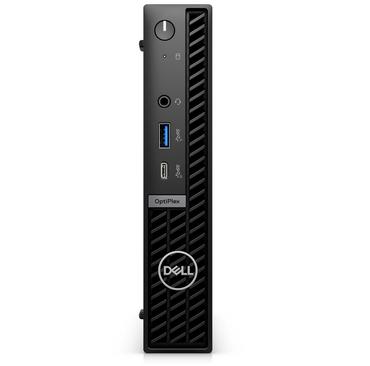 Настолен компютър Dell OptiPlex 7020 MFF, Intel Core i3-12100T (12MB Cache, 4 cores, up to 4.1 GHz), 8GB DDR5, 1X8GB, 5600, 512GB SSD PCIe NVMe M.2, Intel Integrated Graphics, Wi-Fi 6E, Bulgarian Keyboard&Mouse, Ubuntu, 3Y PS