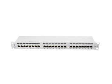 Пач панел Lanberg patch panel 24 port 1U CAT.6 shielded, grey