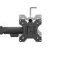 Стойка Neomounts Nero Double Flat Screen Desk Mount  (phone holder+Quick-fix clamp/grommet)