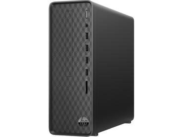 Настолен компютър HP Slim Desktop S01-pF4000nu 180W SFF Dark Black, Core i7-14700(2.5Ghz, up to 5.6GHz/33MB/20C), 8GB 3200Mhz 1DIMM, 512GB PCIe SSD, Wifi 6+BT, HP Keyboard 125 & HP Mouse 125, Free DOS, 2Y Warranty