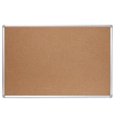 Коркова дъска с алуминиева рамка 90х120 см-снимка отпред