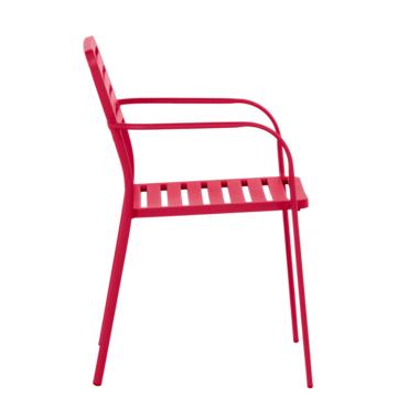 Градински стол ЛАЗУР-сниман отстрани