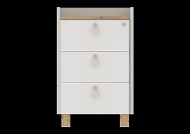 Контейнер с 3 чекмеджета със заключване KS01