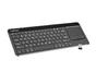 Клавиатура Natec wireless keyboard Turbot slim touch pad x-scissors us layout