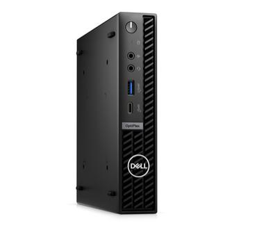 Настолен компютър Dell OptiPlex 7020 MFF Plus, Intel Core i5-12500T (18M Cache, up to 4.4 GHz), 8GB (1x8GB) DDR5, 512GB SSD PCIe M.2, Integrated Graphics, Wi-Fi 6E, Bulgarian Keyboard&Mouse, Win 11 pro, 3Y PS