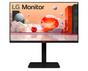 Монитор LG 24BA550-B, 23.8' IPS LED AG, 200cd/m2, Full HD 1920x1080, 100Hz, sRGB 95% , D-Sub, Display Port, HDMI, USB 5 Gbps, Speaker 2W x 2, Tilt, Height, Swivel, Pivot, Reader Mode, LG Switch app, Black