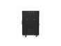 Комуникационен шкаф Lanberg rack cabinet 19' free-standing 15U/600x600 (flat pack) with glass door lcd black v2