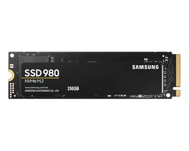 Твърд диск Samsung SSD 980 250GB PCIe 3.0 NVMe 1.4 M.2 V-NAND 3-bit MLC, Pablo Controller, 256-bit Encryption, Read 2900 MB/s Write 1300 MB/s